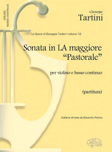 Partitions classique CARISCH TARTINI G. - SONATA VOL. 12 A 16 PASTORALE - VIOLON ET AUTRES INSTRUMENTS Violon