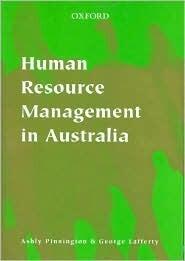 Human Resource Management in Australia: An Introduction