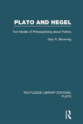 Plato and Hegel (RLE: Plato)