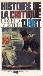 Histoire de la critique d'art