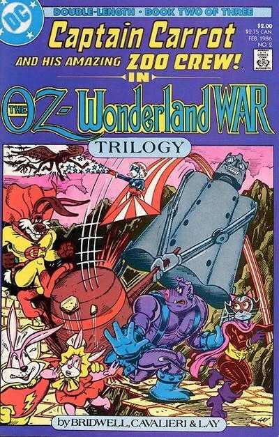 The OZ-Wonderland War #2 Featuring: Captain Carrot and his Amazing Zoo Crew!