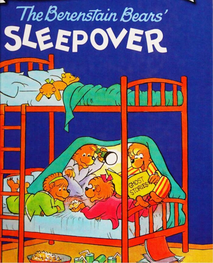 The Berenstain Bears' sleepover: English picture books for children