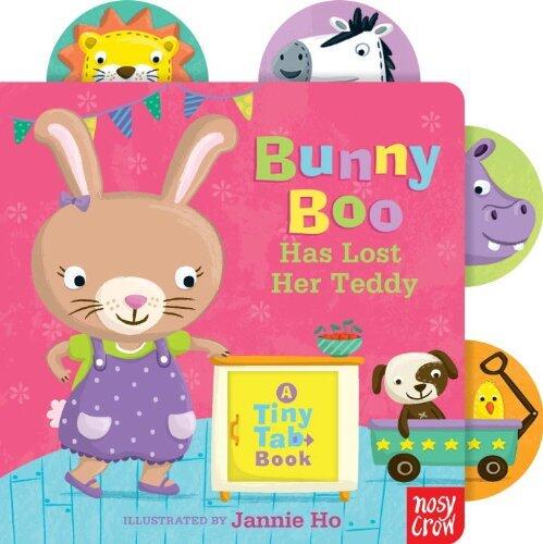 By Nosy Crow Bunny Boo Has Lost Her Teddy: A Tiny Tab Book (Brdbk) [Board book]