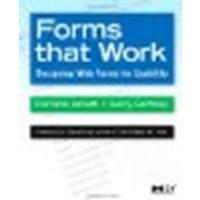 Forms that Work: Designing Web Forms for Usability by Caroline Jarrett, Gerry Gaffney [Morgan Kaufmann, 2008] (Paperback) [Paperback]