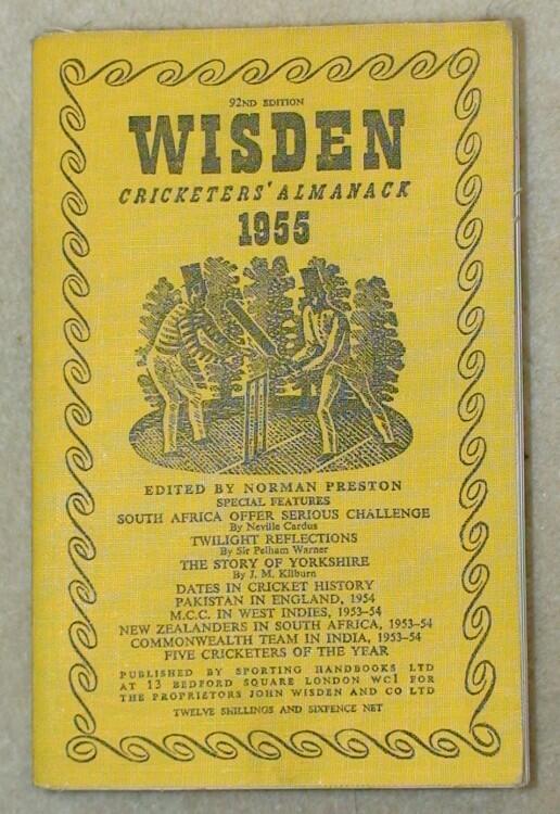 Wisden Cricketers' Almanack 1955