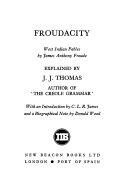Froudacity: West Indian Fables