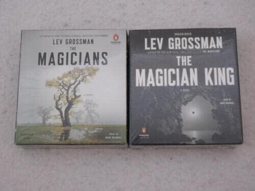 Rare Lot of 2 Lev Grossman THE MAGICIANS & THE MAGICIAN KING Audio CDs SEALED [Hardcover] Lev Grossman