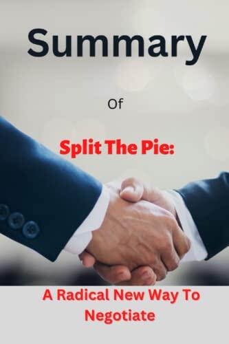 Summary of Split the Pie: A Radical New Way to Negotiate