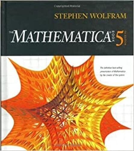 The Mathematica Book (Fifth Edition)