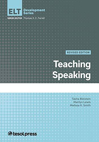 Teaching Speaking (Revised Edition)
