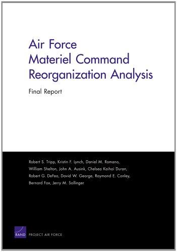 Air Force Materiel Command Reorganization Analysis: Final Report