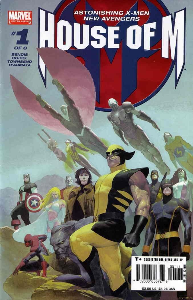 House of M #1 : Featuring the Astonishing X-Men and the New Avengers