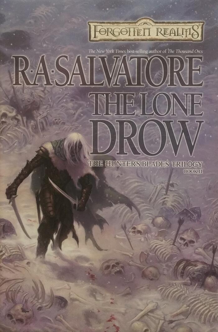 Forgotten Realms - The Hunter's Blade Trilogy (Legend of Drizzt) Hardcover Set: Thousand Orcs / Lone Drow / Two Swords