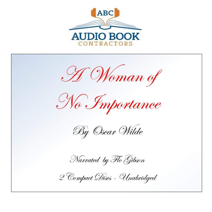 A Woman of No Importance