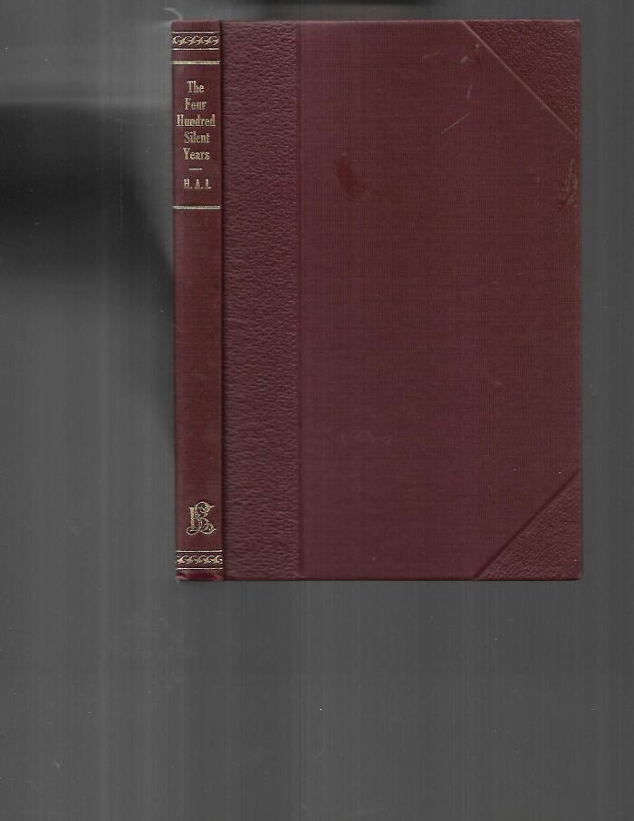 The Four Hundred Silent Years from Malachi to Matthew