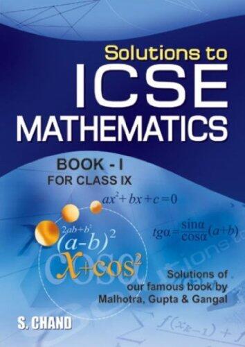 Solutions to ICSE Mathematics for Class 9