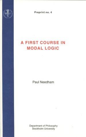 A First Course in Modal Logic