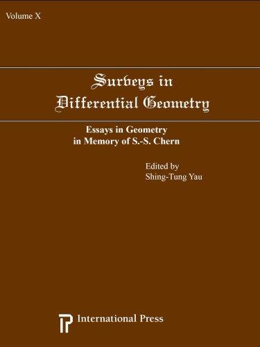 Surveys in Differential Geometry, Vol. 10: Essays in Geometry in Memory of S.S. Chern