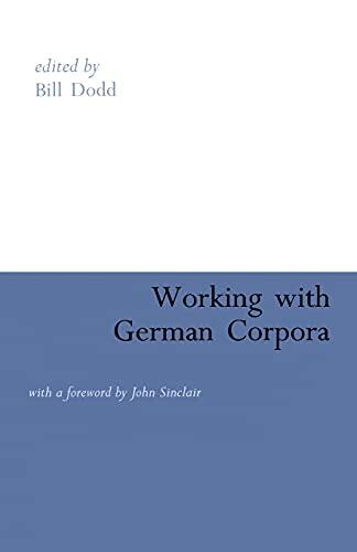 Working with German Corpora