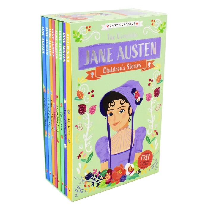 Jane Austen Children's Stories (Easy Classics) 8 Book Box Set