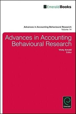 Advances in Accounting Behavioral Research, Volume 14