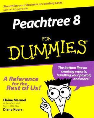 Peachtree 8 For Dummies