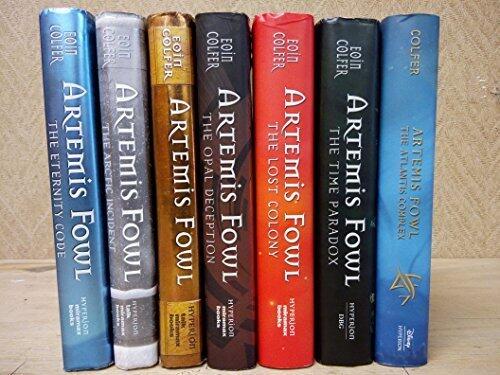 Artemis Fowl / the Arctic Incident / the Eternity's Code / the Opal Deception / the Lost Colony / the Time Paradox / the Atlantis Complex