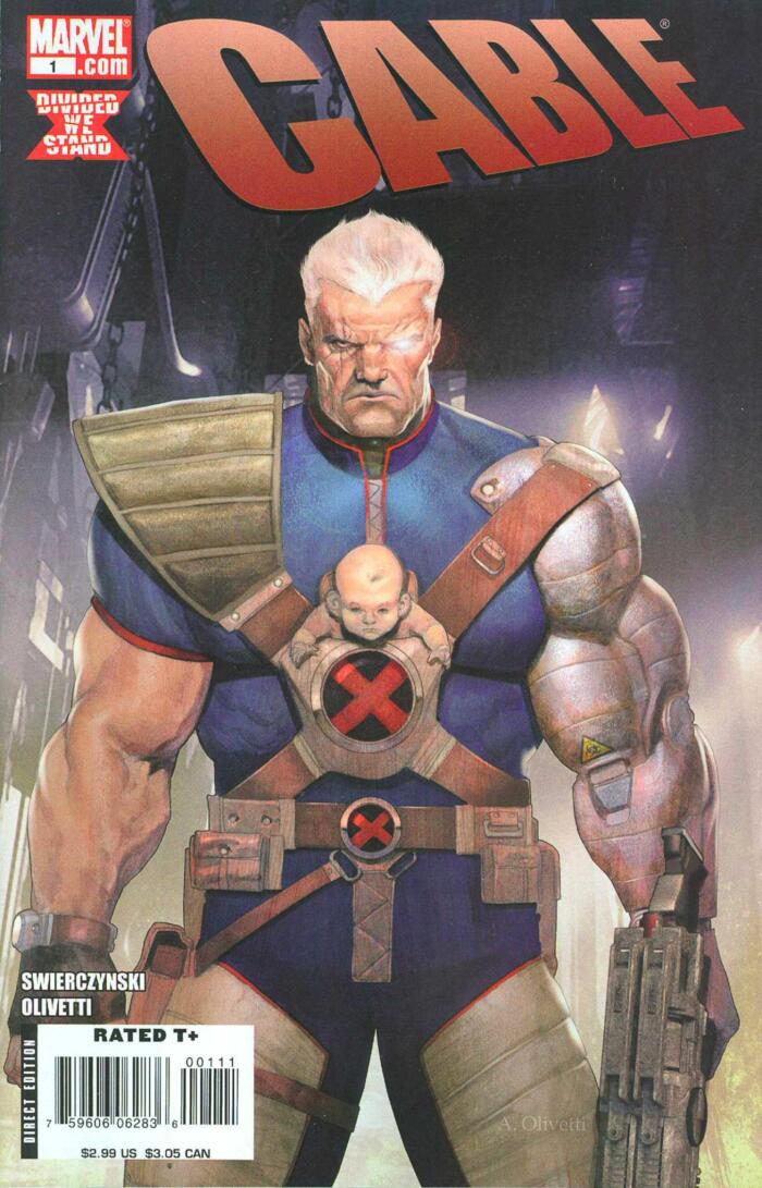 Cable #1 First Printing of the First Issue of the Ongoing Series, "Divided We Stand" Tie-In