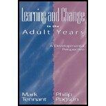 Learning and Change in Adult Years: A Developmental Perspective