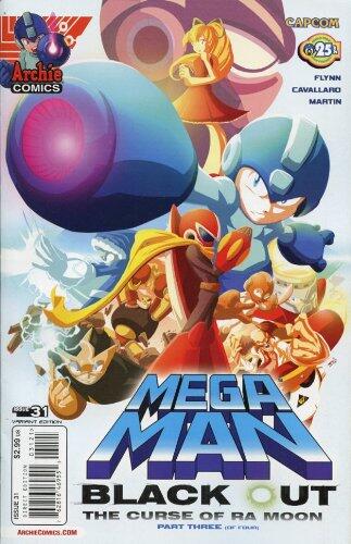 Mega Man #31 Movie Poster Variant Cover Comic Book 2013 Capcom - Archie