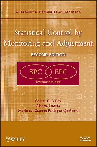 Statistical Control by Monitoring and Adjustment by George E. P. Box