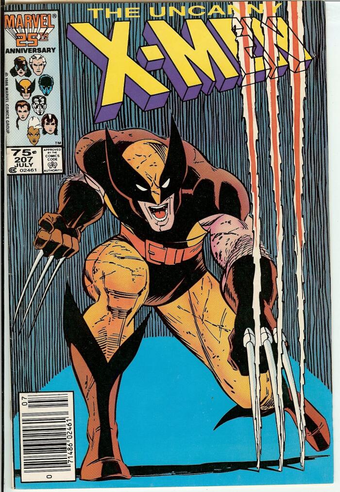 Uncanny X-Men #207 Newsstand NM-