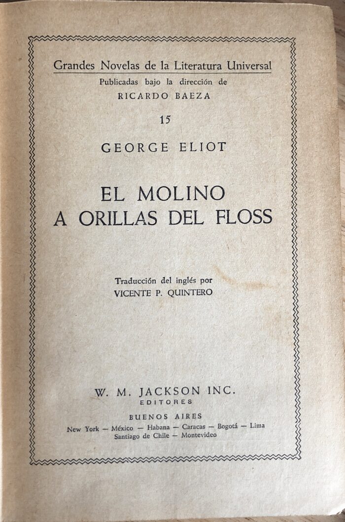 El molino a orillas del Floss