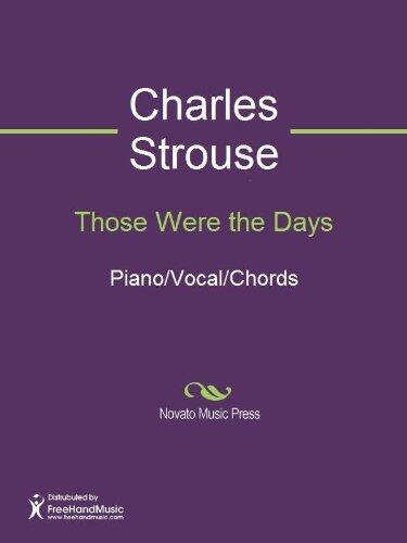 Those Were the Days Sheet Music