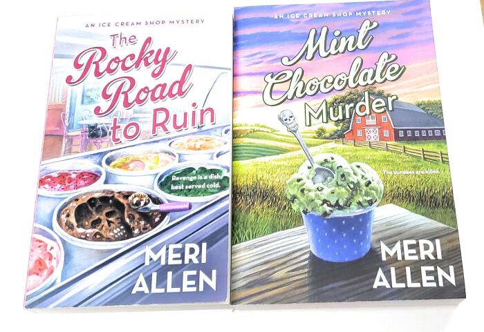 Ice Cream Shop Mysteries (Books 1 and 2): The Rocky Road to Ruin and Mint Chocolate Murder