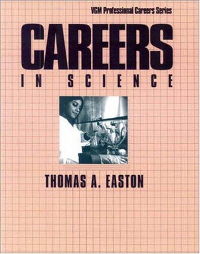 Careers in Science (Vgm Professional Careers Series