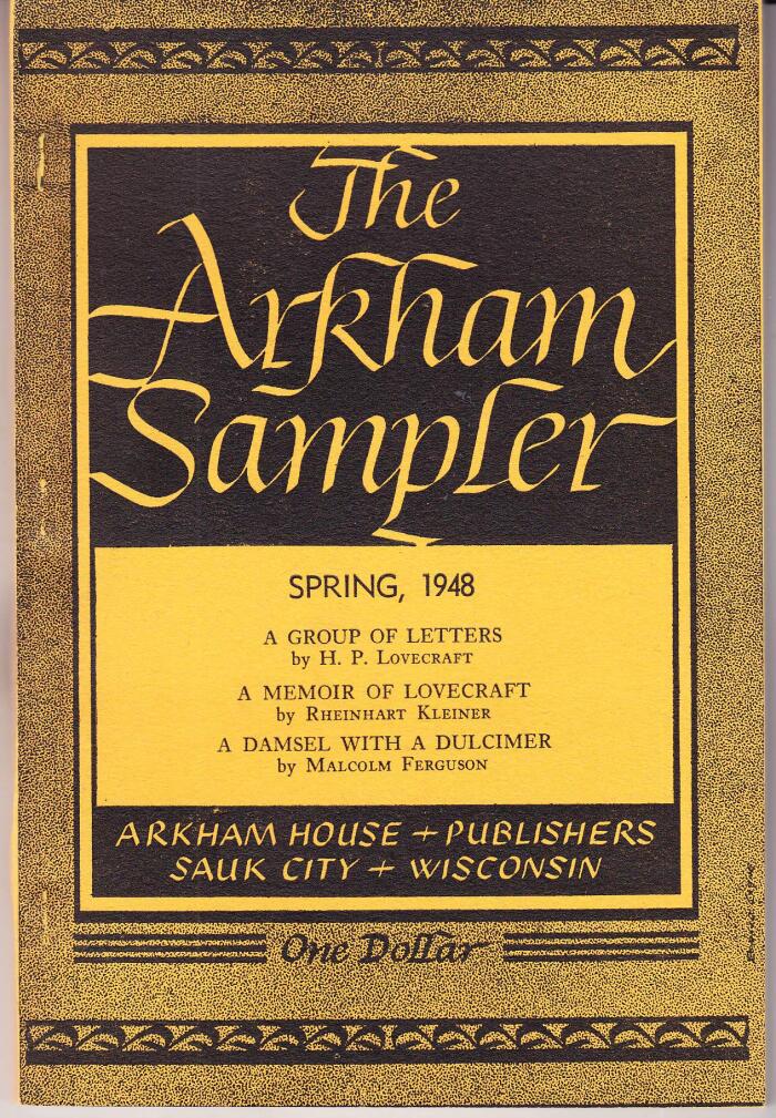 The Arkham Sampler: Quarterly Magazine - Four Issues - Winter, Spring, Summer and Autumn 1948