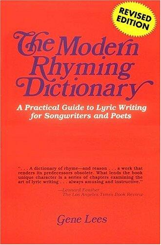 Modern Rhyming Dictionary Edition
