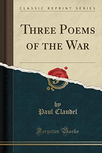 Three Poems of the War