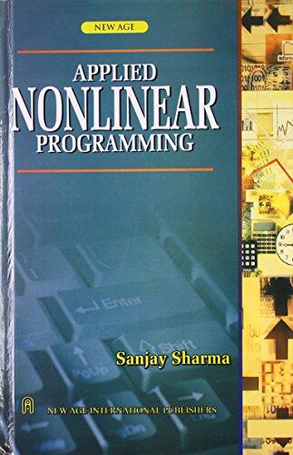 Applied Nonlinear Programming