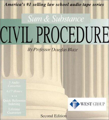 Civil Procedure: Law School Audio Tape Series