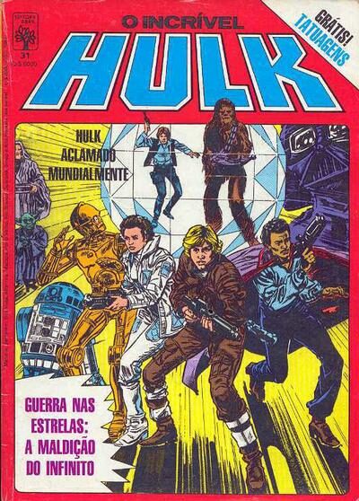 O Incrível Hulk - Hulk Aclamado Mundialmente / Guerra nas Estrelas: A Maldição do Infinito