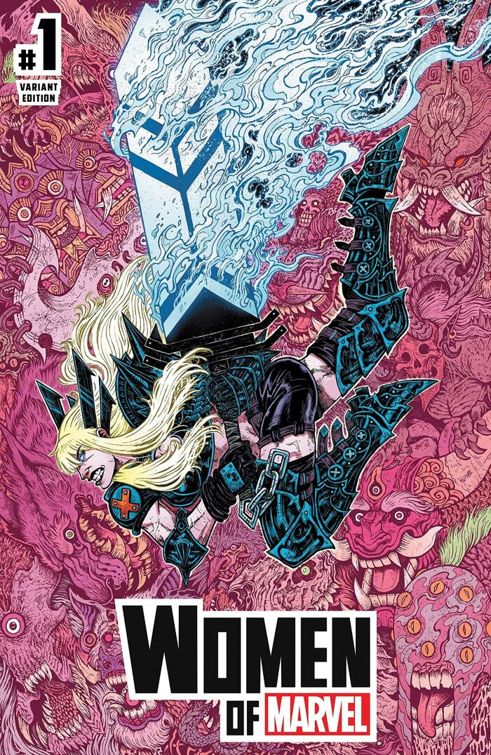 WOMEN OF MARVEL #1 WOLF VARIANT