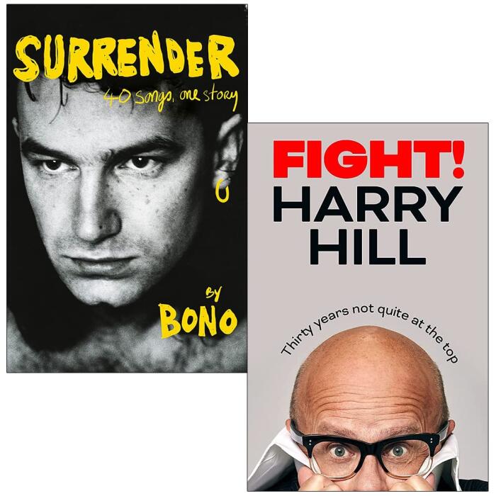 Surrender Bono: Autobiography 40 Songs and Fight Thirty Years Not Quite at the Top (Collection Set)