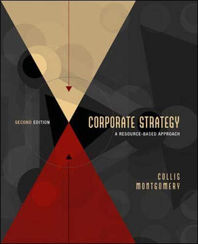 Corporate Strategy: A Resource-Based Approach