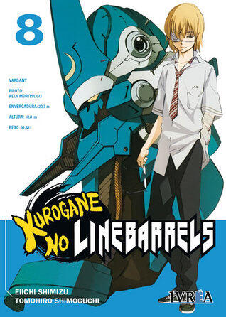 Kurogane no Linebarrels, tomo 8