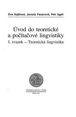 Teoretická lingvistika