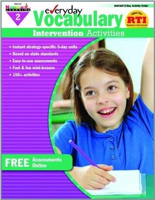 Newmark Learning Grade 2 Everyday Intervention Activities Aid for Vocabulary