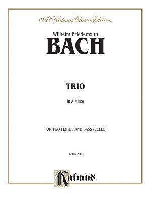 Trio in A Minor: For Two Flutes and Bass (Cello)