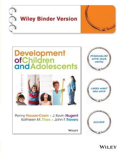 The Development of Children and Adolescents: An Applied Perspective [with WileyPLUS Code]